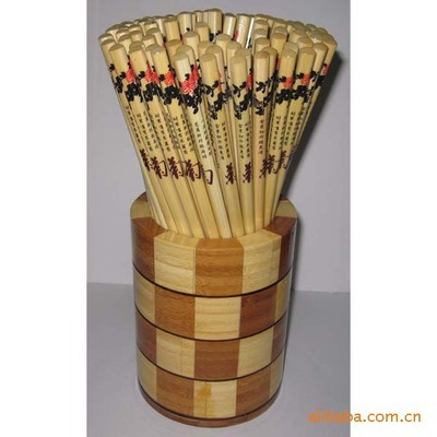 【,熱銷筷子,工藝筷子,碳化防滑筷子】價格,廠家,圖片,杯子,義烏市味康竹木制品廠-